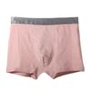 Cuecas Boxer de Algodão Modal de Algodão Coloridas Masculinas Respiráveis Design U-Convexo Algodão Cintura Média Fabricante Atacado Tamanho Grande