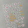 En Stock Calcomanías para Uñas Estilo Chino Florales Múltiples Estilos Disponibles Calcomanías para Uñas Repujadas Florales Estilo Chino 3D Estilo CA