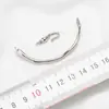 Accesorios para Pulseras de Perlas DIY Chapado Galvánico de Oro Real de 18K Pulsera de Retención de Color Fuerte Joyería de Pulsera de Lujo Ligero de Gama Alta Europea y Americana para Mujeres