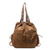 2025 Nuevo Bolso de Hombro de Viajero Ligero de Gran Capacidad de Moda para Mujer Estilo Coreano Nuevo Bolso de Tela para Mujer de Doble Hombro