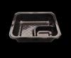 Caja de Embalaje de Plástico Desechable Multicolor Hr16513040 Bandeja para Alimentos Snack a Granel para Supermercado Bandeja para Papas Fritas Bandeja para Papas Fritas