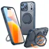 Funda Adecuada para Teléfono Móvil Apple 17Promax Magsafe Magnética Soporte Giratorio de 360 Grados Funda Fulcrum para Iphone17