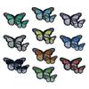 Bordado por Computadora Mariposa Colorida Transfronterizo Más Vendido Parches Mixtos de Mariposas para Chaquetas Abrigadoras Parches de Bordado Hechos a Mano para DIY