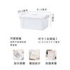 Caja de almacenamiento de plástico extragrande, organizador de ropa para el hogar, juguetes, caja de almacenamiento gruesa con ruedas, caja de almacenamiento tipo baúl.