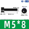 Tornillos de Cabeza Cilíndrica Hexagonal de Plástico y Nylon con Cabeza de Copa y Roscado Moleteado M3M4M5M6M8