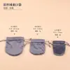 Bolsa de terciopelo negro de alta calidad con fondo redondo y cordón, bolsa de almacenamiento de terciopelo para joyería, fabricante, venta al por mayor, múltiples especificaciones, bolsa de embalaje para regalo