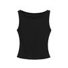 Deseo Puro Estilo Chica Hot Camisola de Cintura Alta Ropa Exterior para Mujer 2025 Verano Nuevo Slim Camiseta sin Mangas Top Corto