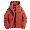 Chaqueta con capucha gruesa a prueba de viento e impermeable para hombre y mujer de invierno con relleno de lana y retención de calor de grafeno