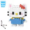 Figuras de Dibujos Animados Sanrio de Marvel Animation Transfronterizas, Bloques de Construcción Pequeños de Micropartículas Lego, Juguetes Educativos, Venta al por Mayor de Fabricantes