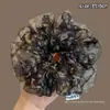 Goma para el pelo de estilo coreano, tamaño extragrande, de intestino de cerdo, estilo casual para niñas, linda cuerda floral para coleta con lazo