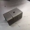 Accesorios de Muebles de Ferretería Hebilla de Escritorio de Oficina Sujetadores Metálicos Hebilla de Tubo Cuadrado Hebilla de Unión Soldadura Conectores Engrosados