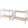 Dormitório estudantil beliche superior e inferior cama de ferro beliche de fábrica canteiro de obras cama alta e baixa beliche superior e inferior de uma peça cama de ferro