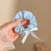 Lazo para el cabello dulce de tamaño grande que no daña el cabello, con estilo perezoso y suave para la cabeza, con lunares, perfecto para el verano