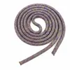 En stock Cuerda trenzada redonda sólida y duradera de 7 mm de grosor, adecuada para bricolaje, correa cruzada, correa para teléfono móvil, cuerda para bolsa de caja
