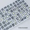 Cristal Dongzhou 8*10 Rocas Medianas Azúcar Cristalizado Pedrería para Uñas Rectangular Ángulo Recto Cubo de Azúcar Fondo Puntiagudo Brillante Vidrio K9 Accesorios para Uñas