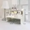 Estante de almacenamiento de escritorio multicapa transfronterizo para escritorios, papelería y libros; organizador de escritorio y estante de almacenamiento