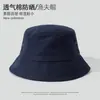 Sombrero de pescador de color liso para mujer, estilo coreano, todo lo combina, marca de moda, sombrero tipo cubeta hip hop, primavera y verano, equilibrio, top moda, protección solar, sombrero para el sol, hombre