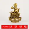 Atacado do Fabricante Tigela de Tesouro Macaco Dourado de Latão, Tesouro de Oferta Macaco Dourado, Ornamento de Macaco de Cobre, Macaco Tigela de Tesouro, Macaco do Zodíaco Chinês