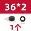 Porca Hexagonal Dente Fino Classe 10.9 Porca Dente Invertido Parafuso Dente Esquerdo Tampa de Parafuso Rosca Inversa Parafuso Inverso Fêmea M6M8M10-80