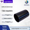 Jinwei em estoque hdpe tubo de esgoto municipal pe tubo de água novo material polietileno pe tubo de aço malha de arame esqueleto tubo composto