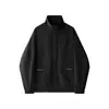 Chaqueta Versátil Casual de Moda Estilo Coreano 2025 Nueva Primavera y Otoño Casual Cuello Alto Bolsillo Grande Chaqueta para Exteriores para Hombres