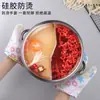 Guantes de Silicona Elegantes, Aislantes del Calor, Antiescaldaduras, Guantes de Algodón para Microondas, Guantes de Horno, Gadgets de Cocina al por Mayor