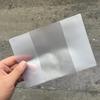 Funda para Pasaporte Transparente Esmerilada en Stock Soporte para Pasaporte Plástico Soporte para Documentos Impermeable Esmerilado Viaje Soporte Multifuncional