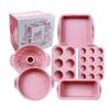 Herramientas para hornear Molde de silicona de grado alimenticio Molde redondo para pasteles Molde para hornear pan tostado de gasa de alta temperatura