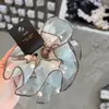Goma para el pelo de organza con perlas para mujer, Lazo para el pelo estilo coreano, Nueva goma elástica para el pelo de primavera/verano, Cuerda para el pelo, Scrunchie