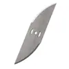 Lâmina de cortador de grama a bateria portátil Lâmina de roçadeira portátil Acessórios para cortador de grama Faca para capinar Lâmina de plástico para capinar Lâmina de serra
