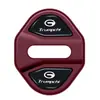 Adequado para Trumpchi E9 E8 Es9 M8 M6 Carro Capa de Silicone para Travas de Porta, Tampa Decorativa Protetora Amortecedora de Choque para Travas de Porta