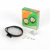 Lámpara de trabajo redonda externa luz fuerte lámpara de modificación frontal LED lámpara de motocicleta lejana y cercana ajustable foco frontal