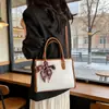Bolso de Mano con Bloques de Color en Relieve de Moda Europea y Americana para Mujer, Bolso Tote de Viaje Nuevo Primavera/Verano 2026, Bolso Cruzado Elegante para Mujer