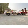 Exportação de Semirreboques, Reboques Transportadores de Engate Completo, Reboques para Transporte de Escavadeiras Pequenas, Veículos de Transporte com Plataforma Baixa