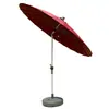 Guarda-Sol de Centro para Uso Externo Guarda-Sol Solar Guarda-Sol para Exterior Camping Pátio Lazer Pousada Jardim Varanda Guarda-Sol