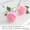 Imitação de flor 3 Cabeça estrangeira peônia flor de seda flor falsa flor seca Europeu Ocidental rosa decoração casamento casamento fábrica atacado