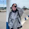 Nova jaqueta de beisebol, casaco vermelho para homens, gola alta, estilo casal primavera e outono, jaqueta esportiva americana, jaqueta moletom feminina, ins