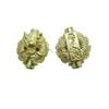Cuentas de nube con cabeza de dragón en la espalda, palabra de paz, adornos colgantes auspiciosos, accesorios de joyería de cuentas DIY Xiangyun, venta al por mayor