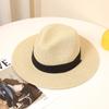 30% Sombrero de Copa Plegable Sombrero de Sol de Verano Sombrero de Paja Sombrero de Copa de Jazz Británico Sombrero de Paja Cónico Fabricantes de Sombreros para Hombres y Mujeres