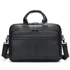 Bolsa masculina retro europeia e americana transfronteiriça da Amazon, bolsa de mão executiva, bolsa de computador multifuncional de alta qualidade, bolsa masculina horizontal