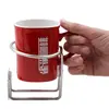 Soporte para Tetera de Camión Soporte No Destructivo para Taza de Agua de Coche Estante para Taza Térmica de Oficina Montaje en Pared para Botella Térmica de Maletero