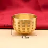 Cálice Grande de Latão, Taça de Cobre, Taça de Vinho, Taça de Oferenda Doméstica, Ornamento Criativo para Mesa, Venda por Atacado de Fábrica em Estoque