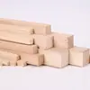Tiras de Madeira de Paulownia, Varetas de Paulownia, Tiras de Madeira de Pinus, Tiras Finas de Madeira, Material DIY para Modelismo Artesanal Varetas Quadradas de Madeira Composição Estéreo