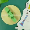 Pañuelo de Bebé con Pinza Anti-Caída en Stock, Cadena Anti-Pérdida para Babero de Niño Pequeño, Pinza Portátil para Fijar Pañuelo-Sombrero, Pinza Anti-Caída