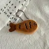 Lindo Peluche Animal Artificial Llavero Corazón de Niña Muñeca Colgante Llavero Bolso de Estudiante Regalo Colgante