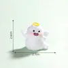 Nuevo producto transfronterizo: figura creativa de ángel fantasma que brilla en la oscuridad, accesorios de decoración DIY, paisaje en miniatura, pequeños adornos de Halloween