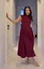 Vestido Transfronterizo Europeo y Americano Primavera 2025 Estilo Francés Elegante Cintura Entallada Sin Mangas Espalda Hueca