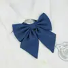Uniforme JK Estilo College Cor Sólida Estudante Feminina Gravata Borboleta Uniforme Escolar Estilo Japonês Terno Seikan Gravata Borboleta Raízes Vermelhas