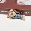 Parche de Dibujos Animados Relleno de Algodón Tira Larga Animal Pequeño Cachorro DIY Dachshund Broche Pasador Bolso Accesorios para Ropa
