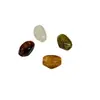 Cuentas irregulares de dos tonos vintage de 11x19 mm con agujero grande, cuentas de nube, cuentas de forma irregular, cuentas para manualidades, imitación de piedra, accesorios para bolsa